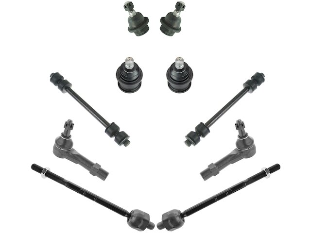 TRQ Ball Joint Sway Bar Link Tie Rod End Kit