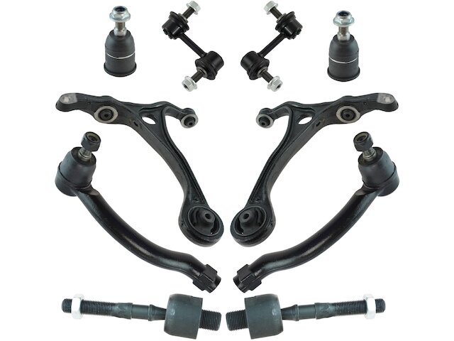 TRQ Control Arm Ball Joint Tie Rod End Kit