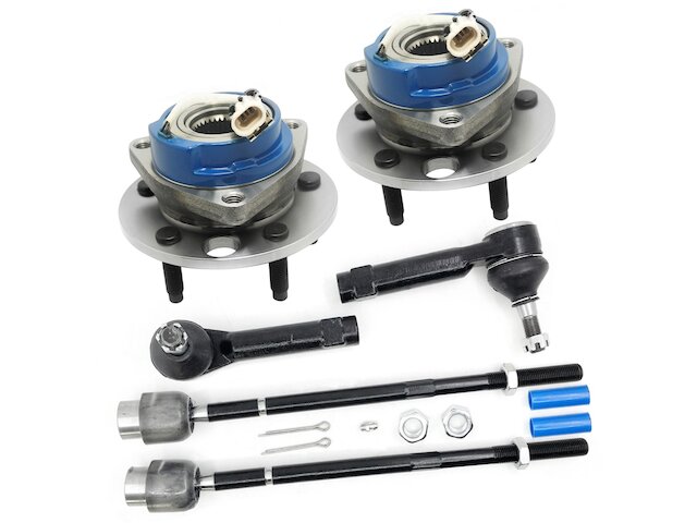 Replacement Wheel Hub Assembly and Tie Rod End Kit