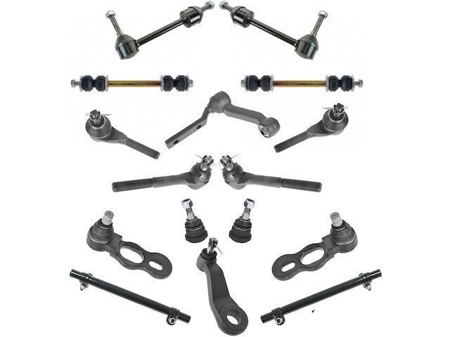 TRQ Ball Joint Tie Rod Pitman Idler Arm Kit