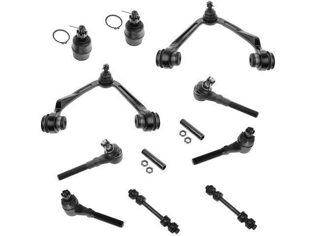 TRQ Control Arm Ball Joint Tie Rod End Kit