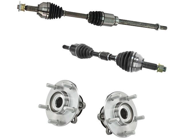 TRQ Axle and Wheel Hub Assembly Kit