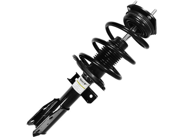 Unity Pre-assembled Complete Strut Assembly including Coil Spring, Top Mount and All Components - Ready to Install - Plug and Play Installation Strut and Coil Spring Assembly