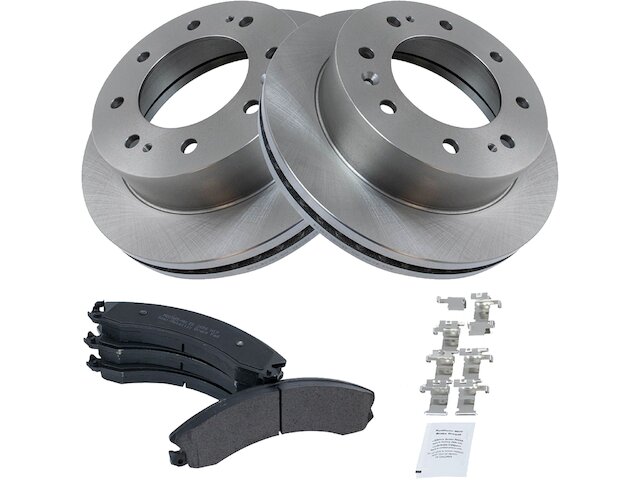 TRQ Brake Pad and Rotor Kit