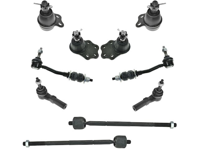 TRQ Ball Joint Sway Bar Link Tie Rod End Kit