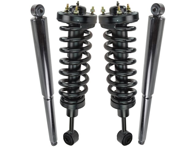 TRQ Shock Absorber and Coil Spring Assembly Set