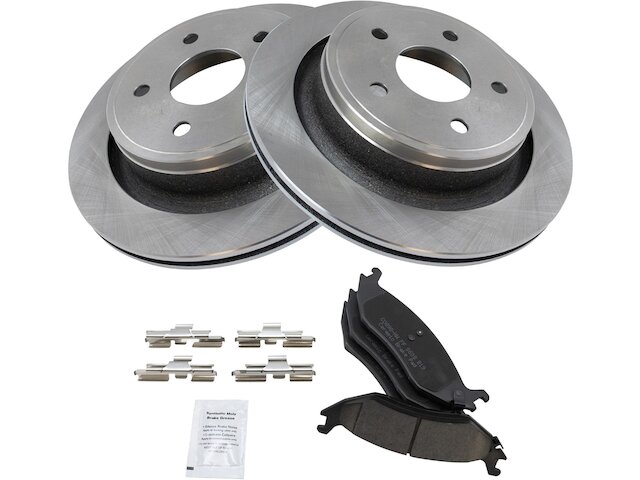 TRQ Brake Pad and Rotor Kit