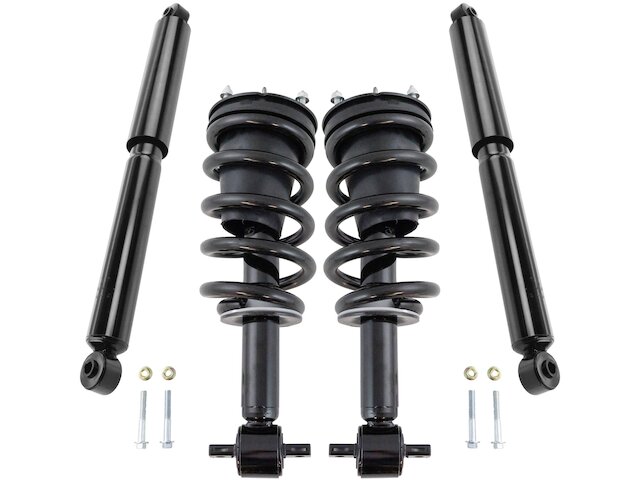 TRQ Shock Absorber and Coil Spring Assembly Set