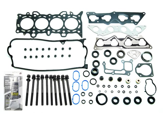 Replacement (1.7L SOHC L4 VTEC (16-Valve) with Engine Code; Dl7A1) Head Gasket Set With Head Bolts