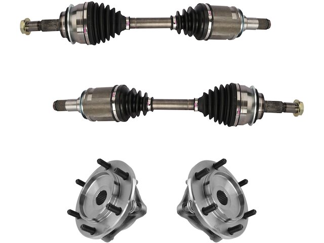 TRQ Axle and Wheel Hub Assembly Kit