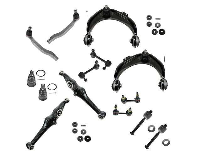 TRQ Control Arm Ball Joint Tie Rod End Kit