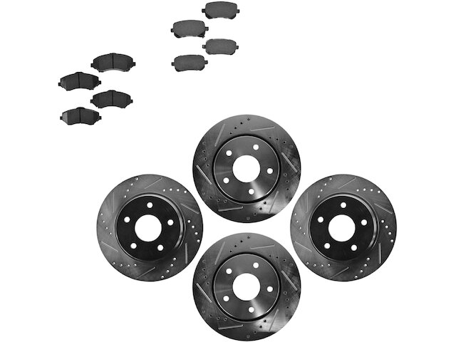 DIY Solutions Brake Pad and Rotor Kit