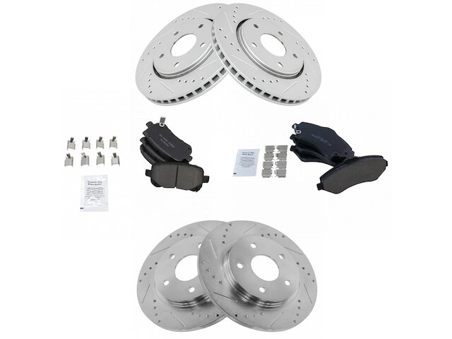 DIY Solutions Brake Pad and Rotor Kit