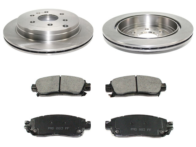 DuraGo Brake Pad and Rotor Kit