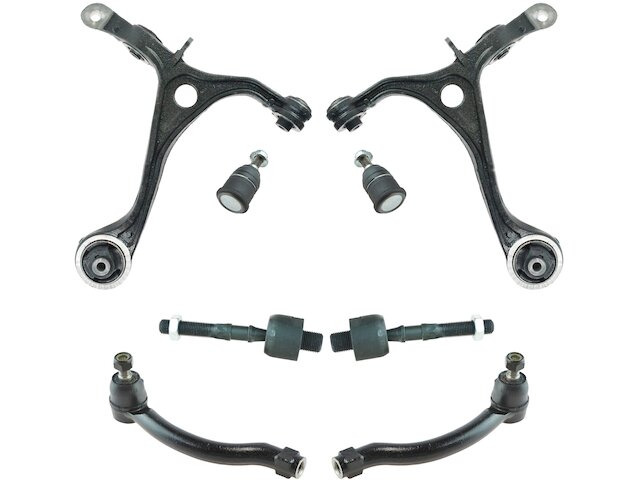 TRQ Control Arm Ball Joint Tie Rod End Kit