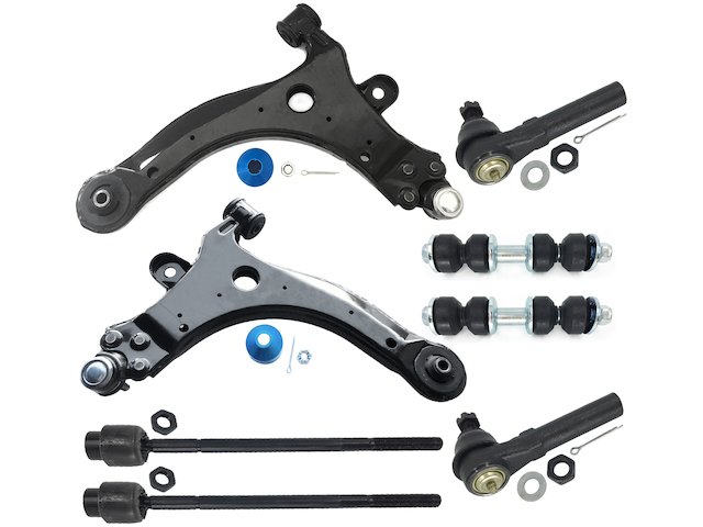 Replacement Control Arm Ball Joint Tie Rod and Sway Bar Link Kit