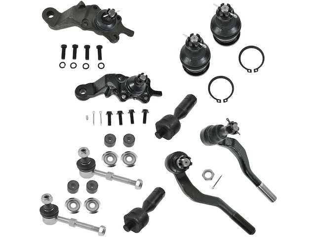 TRQ Ball Joint Sway Bar Link Tie Rod End Kit