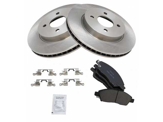 TRQ Brake Pad and Rotor Kit