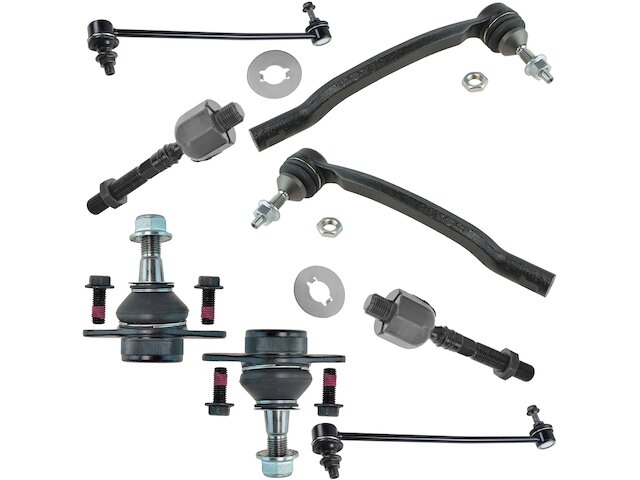 TRQ Ball Joint Sway Bar Link Tie Rod End Kit