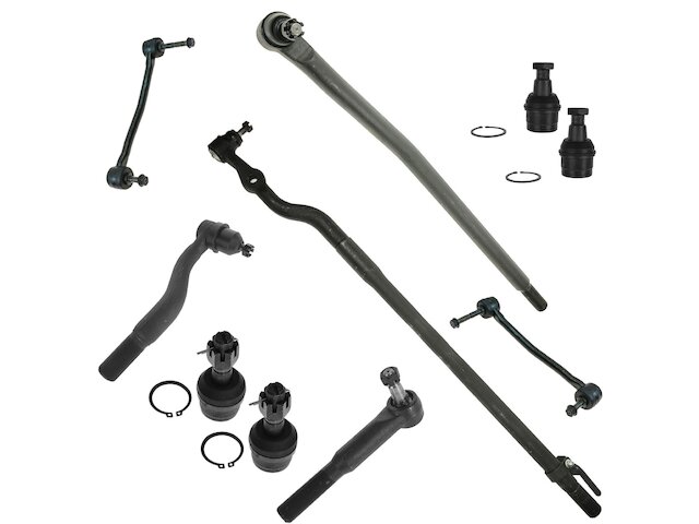 TRQ Ball Joint Sway Bar Link Tie Rod End Kit