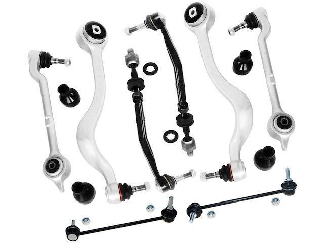 Replacement E39 Chassis Control Arm Ball Joint Tie Rod and Sway Bar Link Kit
