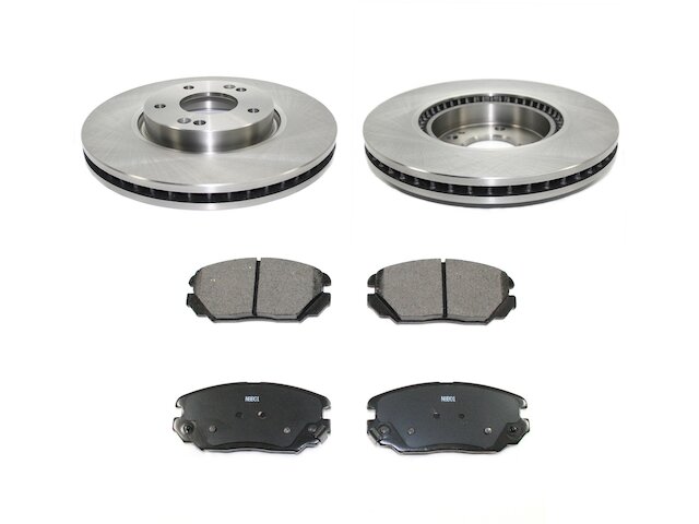 DuraGo Brake Pad and Rotor Kit