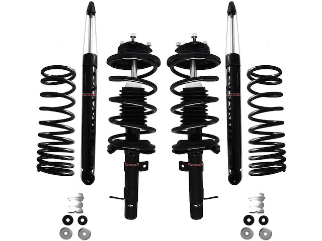 Unity Pre-assembled Lowering Complete Strut Assembly Kit Coil Spring Lowering Kit / Shock Absorber Kit