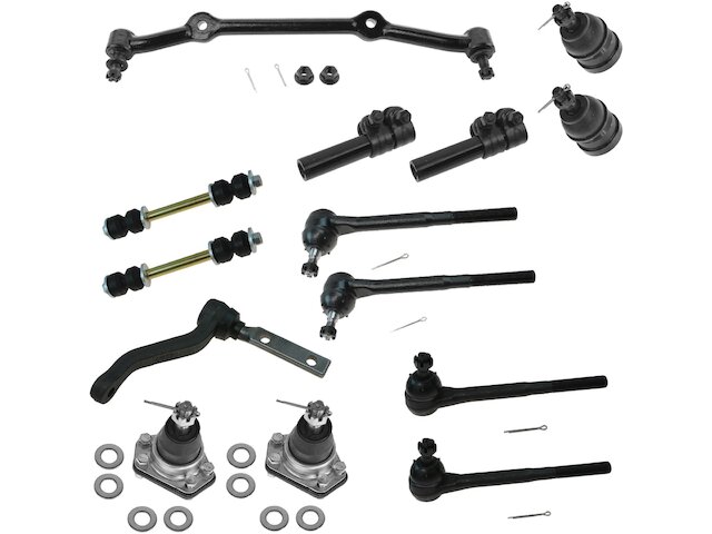 TRQ Ball Joint Sway Bar Link Tie Rod End Kit