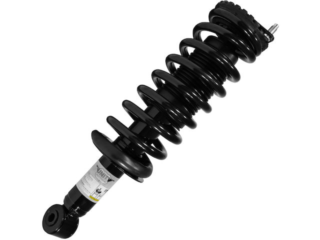 Unity Pre-assembled Complete Strut Assembly including Coil Spring, Top Mount and All Components - Ready to Install - Plug and Play Installation Strut and Coil Spring Assembly