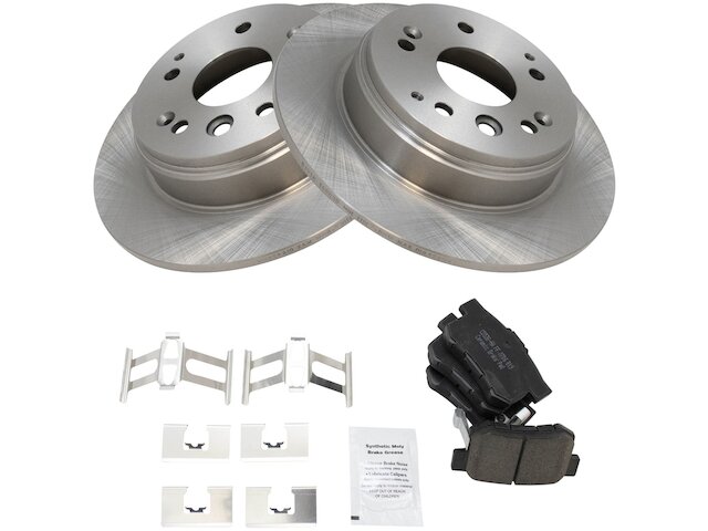 TRQ Brake Pad and Rotor Kit