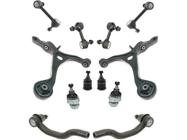 TRQ Control Arm Ball Joint Tie Rod End Kit