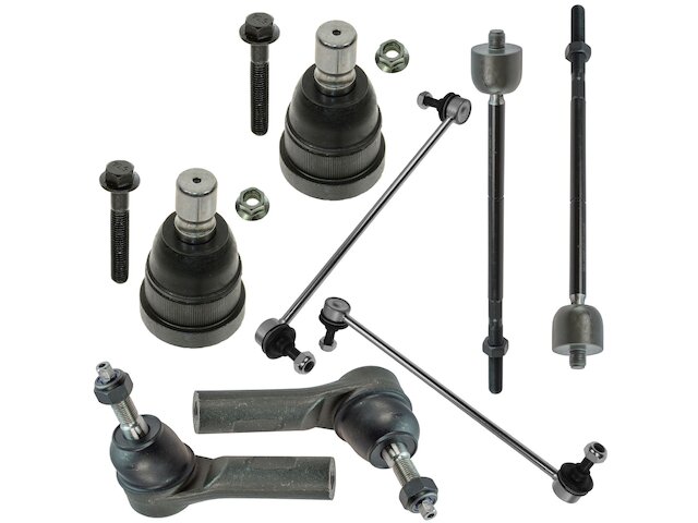 TRQ Ball Joint Sway Bar Link Tie Rod End Kit