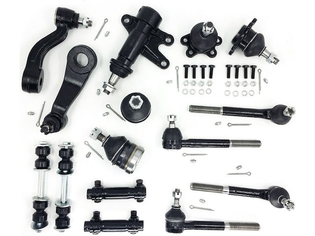 Replacement Fits 2WD Models Only Ball Joints Tie Rods Sway Bar Links Idler and Pitman Arm Kit