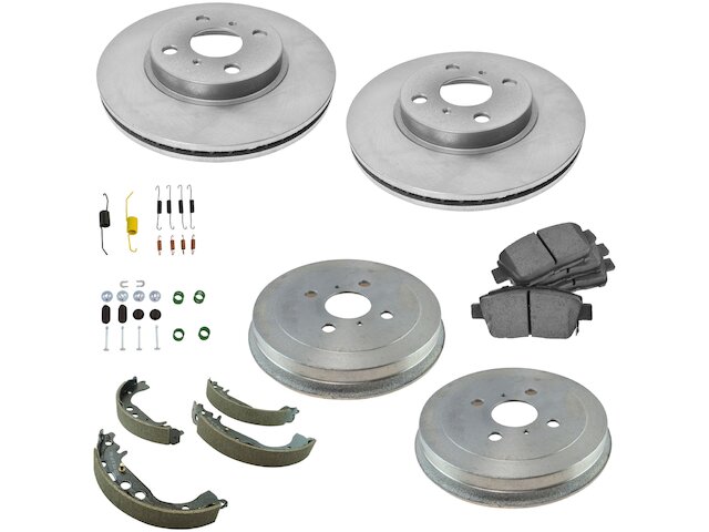 DIY Solutions Brake Pad Rotor Shoe Drum Kit