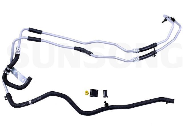 Sunsong Power Steering Return Line Hose Assembly