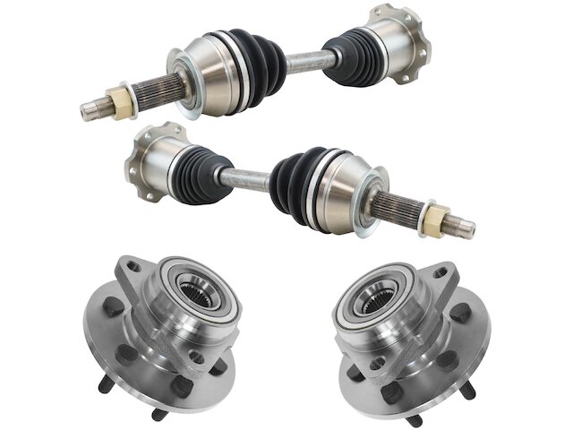 TRQ Axle and Wheel Hub Assembly Kit