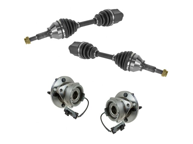 TRQ Axle and Wheel Hub Assembly Kit