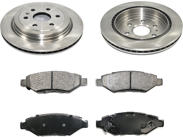 DuraGo Brake Pad and Rotor Kit