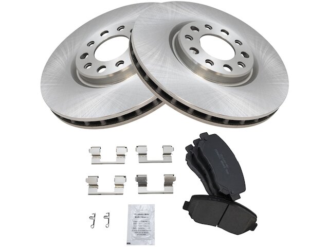 TRQ Brake Pad and Rotor Kit