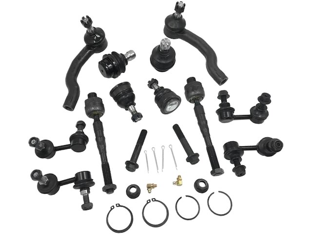 Replacement Tie Rod Ends Ball Joints Sway Bar Links Kit