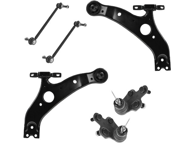 TRQ Control Arm Ball Joint Sway Bar Link Kit