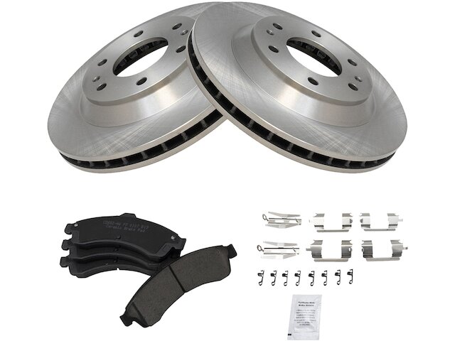 TRQ Brake Pad and Rotor Kit