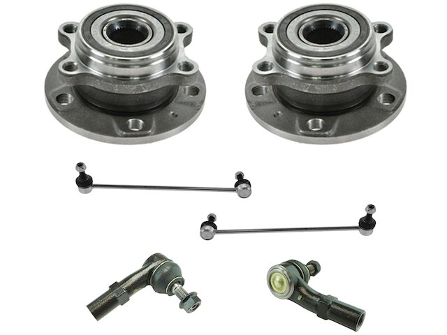 TRQ Wheel Hub Sway Bar Link Tie Rod Kit