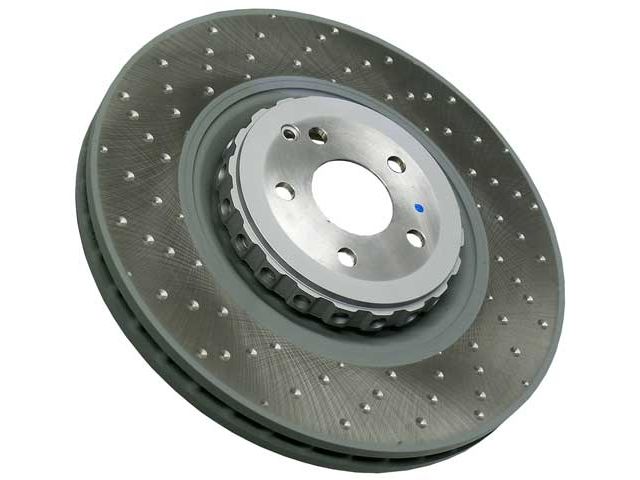 OEM Brake Disc - Vented and Dimpled (390 X 26 mm) Brake Rotor