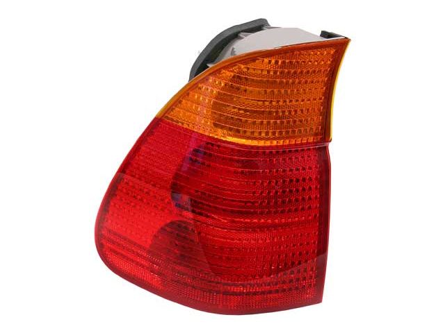 ULO Taillight with Yellow Turn Signal - Fender Tail Light Assembly