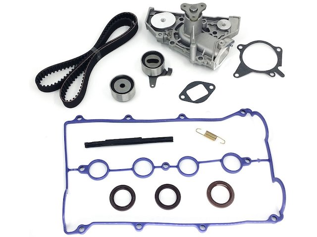 Replacement 1.6L DOHC 16-Valve Timing Belt Kit and Water Pump