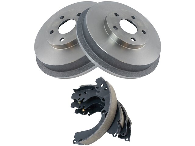 TRQ Brake Drum and Brake Shoe Kit