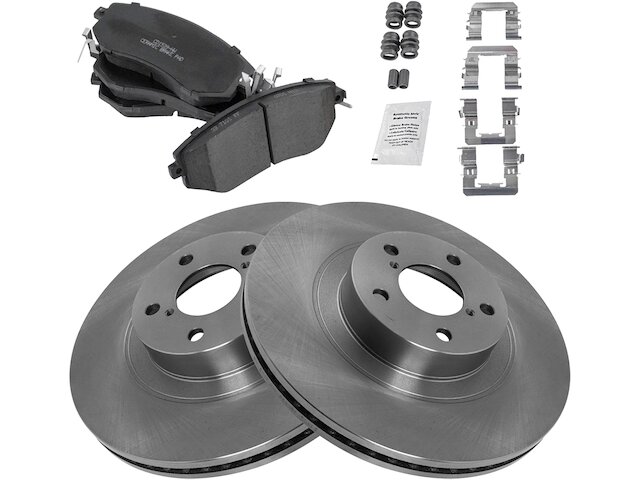 TRQ Brake Pad and Rotor Kit