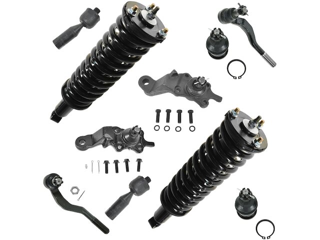 TRQ Strut Coil Spring Ball Joint Kit