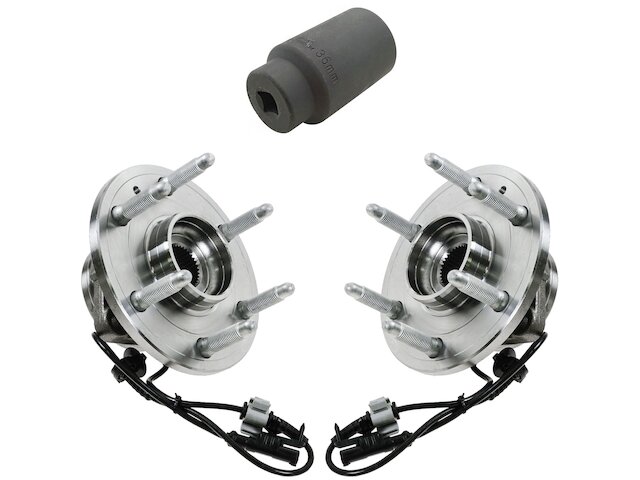 TRQ Wheel Hub Assembly and Socket Kit